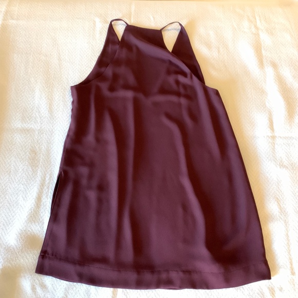 Babaton Morris Blouse/Tank, XXS, Deep Burgundy - Picture 2 of 9